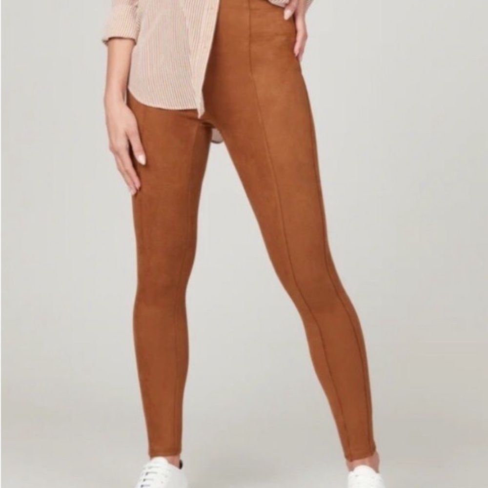 Spanx Faux Suede Pants - Picture 2 of 8